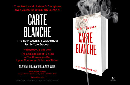 Carte Blanche Launch Invitation